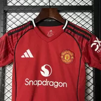 25-26 Manchester United Home Soccer Kids Kit Jersey+Shorts - view 7