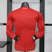 25-26 Manchester United Home Soccer Jersey Long Sleeve - view 3