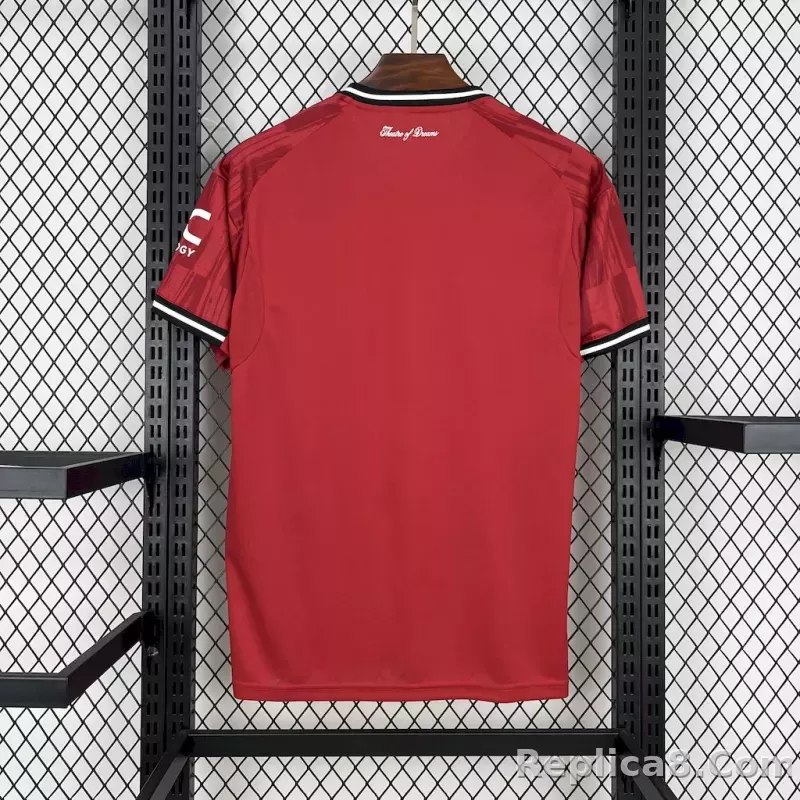 25-26 Manchester United Home Soccer Jersey - detail