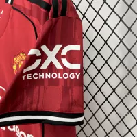 25-26 Manchester United Home Soccer Jersey - view 4