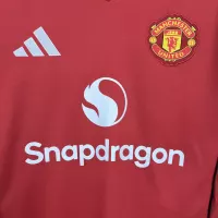 25-26 Manchester United Home Soccer Jersey - view 6