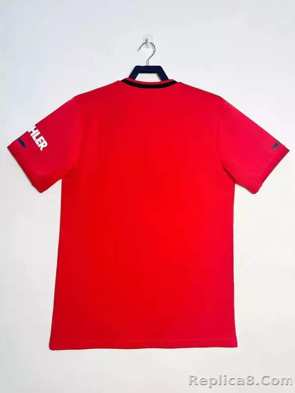 19-20 Manchester United Home Retro Jersey - detail