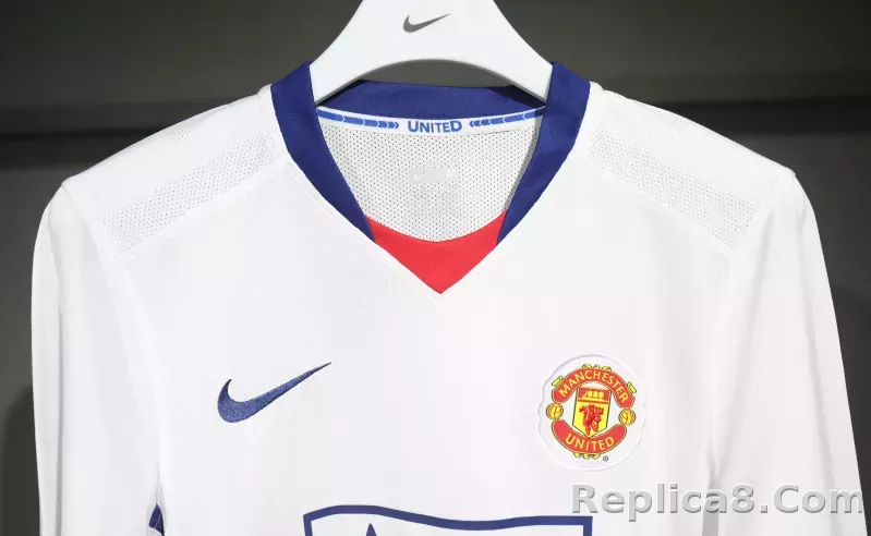 08-09 Manchester United Away Retro Jersey Player Edtion - detail