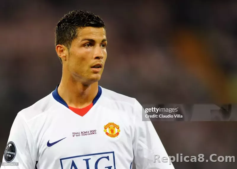 08-09 Manchester United Away Retro Jersey Player Edtion - detail