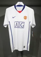 08-09 Manchester United Away Retro Jersey Player Edtion - view 1
