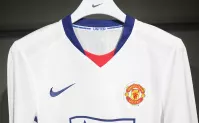 08-09 Manchester United Away Retro Jersey Player Edtion - view 14