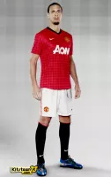 12-13 Manchester United Home Retro Jersey Player Edtion Long Sleeve - view 16