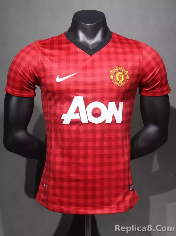 12-13 Manchester United Home Retro Jersey Player Edtion