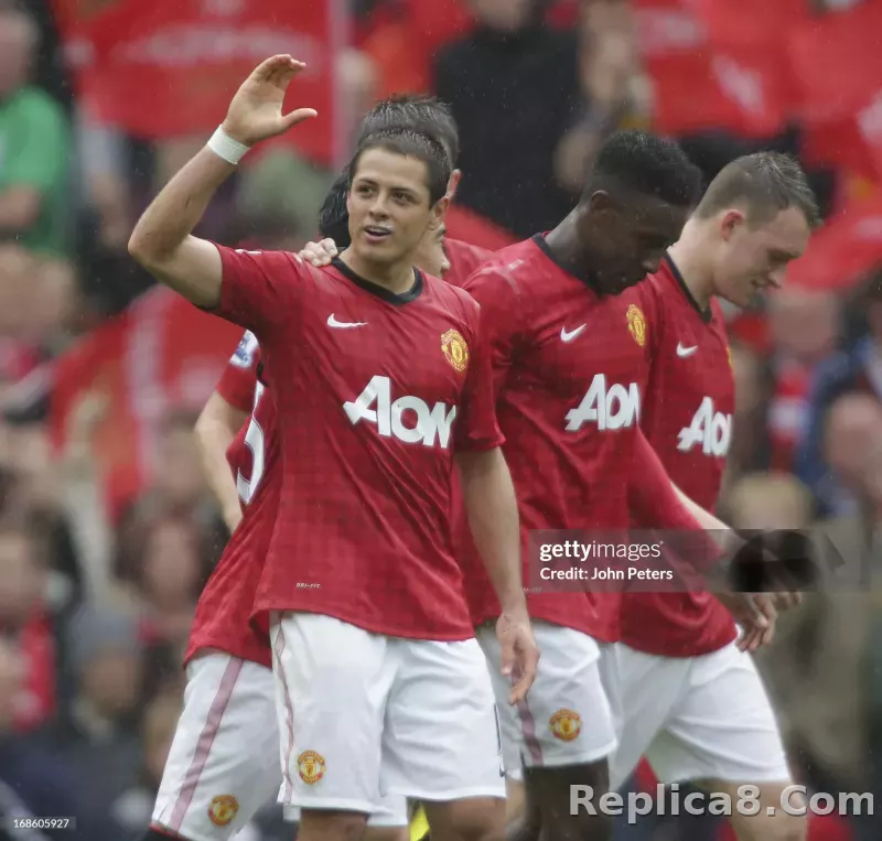 12-13 Manchester United Home Retro Jersey Player Edtion - detail