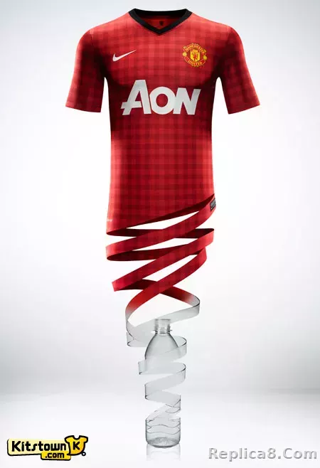 12-13 Manchester United Home Retro Jersey Player Edtion - detail