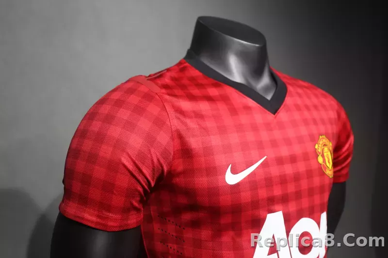 12-13 Manchester United Home Retro Jersey Player Edtion - detail
