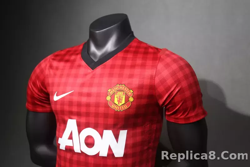 12-13 Manchester United Home Retro Jersey Player Edtion - detail