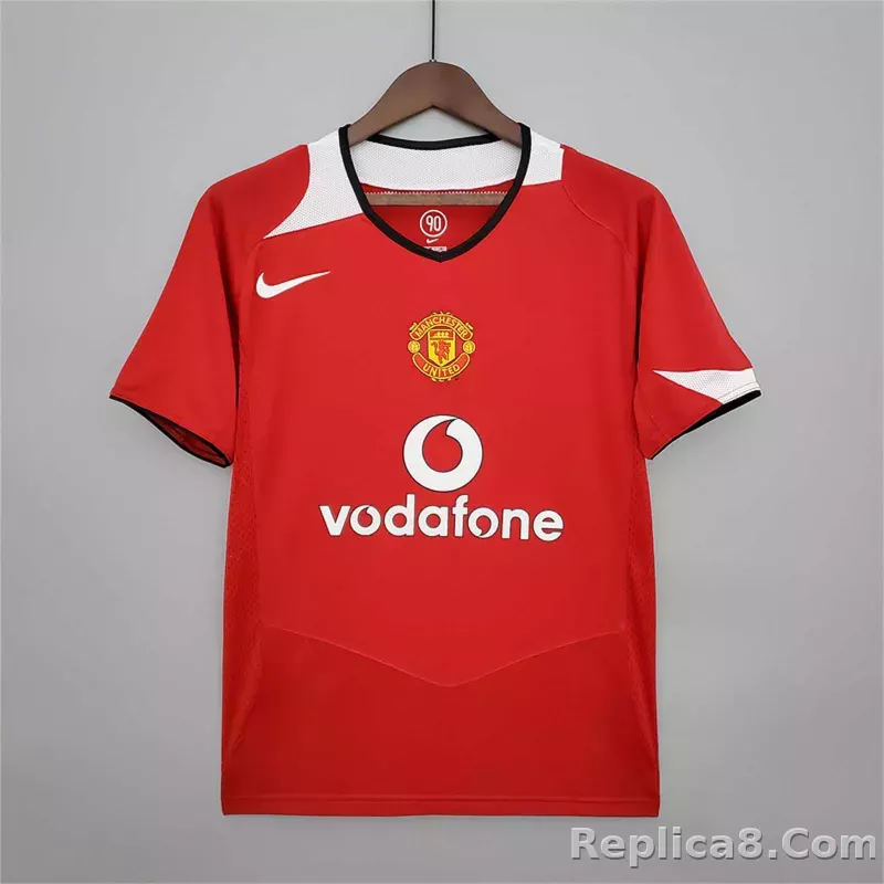 04-06 Manchester United Home Retro Jersey