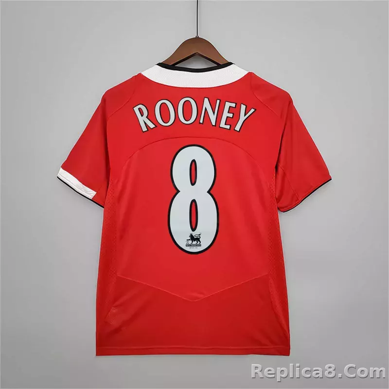 04-06 Manchester United Home Retro Jersey - detail