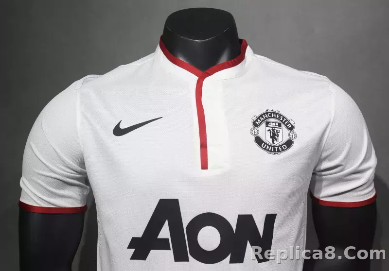12-13 Manchester United Away Retro Jersey Player Edition - detail