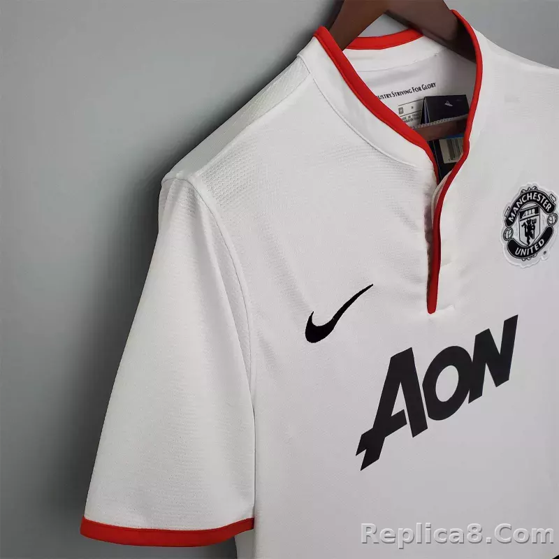 12-13 Manchester United Away Retro Jersey - detail