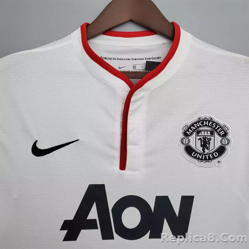 12-13 Manchester United Away Retro Jersey - detail