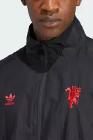 2024-2025 Manchester United Retro Jersey Windbreaker Top+Pants Grey - view 4