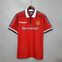 1998-1999 Manchester United Home Retro Jersey - view 1