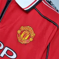 1998-1999 Manchester United Home Retro Jersey - view 5