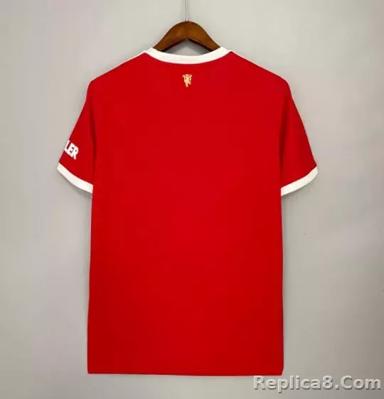 21-22 Manchester United Home Retro Jersey - detail