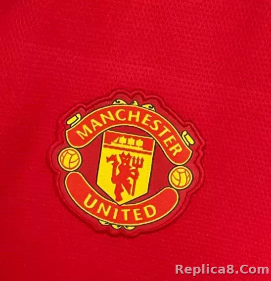 21-22 Manchester United Home Retro Jersey - detail