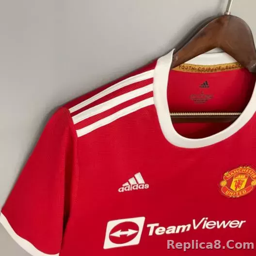 21-22 Manchester United Home Retro Jersey - detail