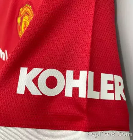 21-22 Manchester United Home Retro Jersey - detail