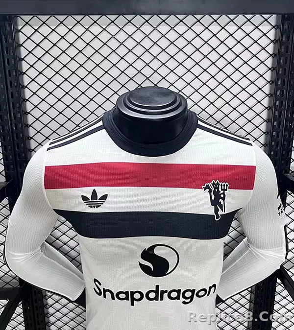 24-25 Manchester United Third Away Long Sleeve Player Version - detail