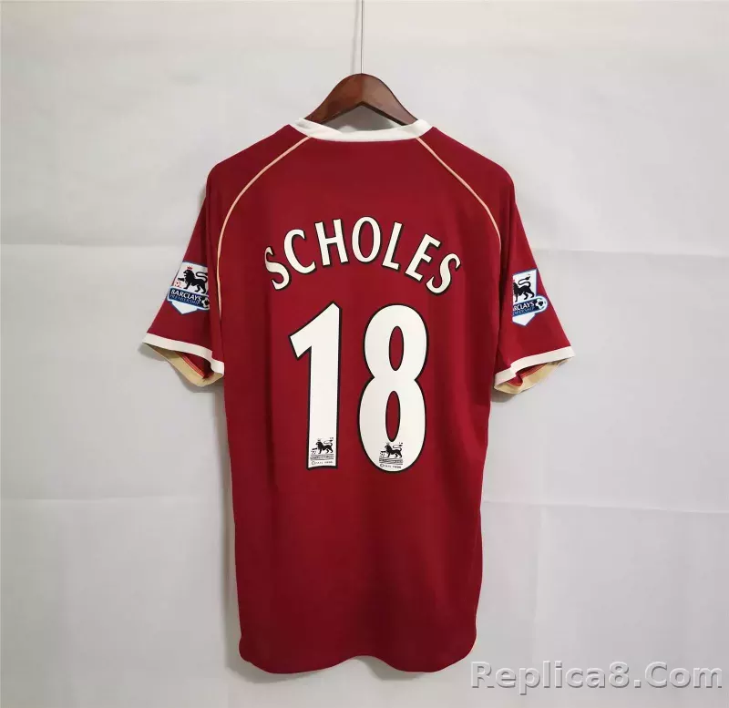 2006/07 Manchester United Home Retro Jersey - detail