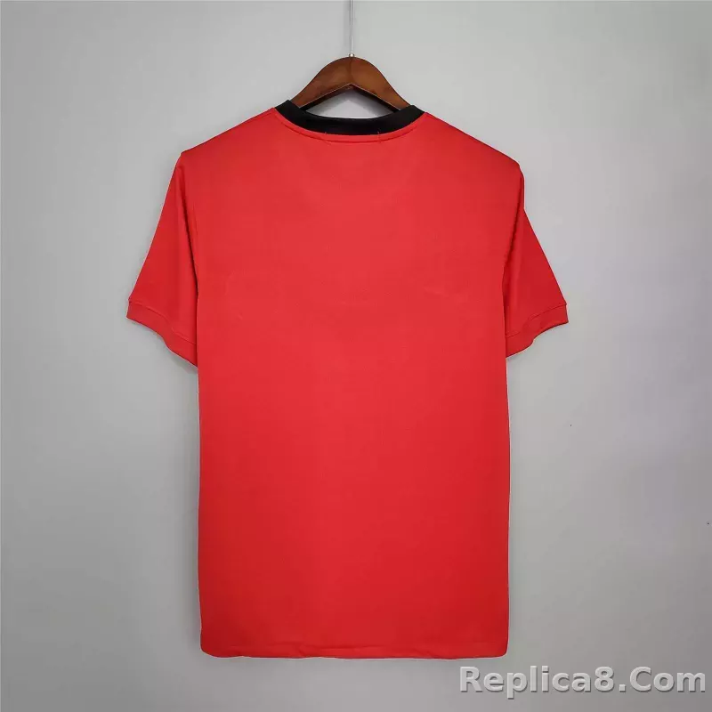 2009/10 Manchester United Home Retro Jersey - detail
