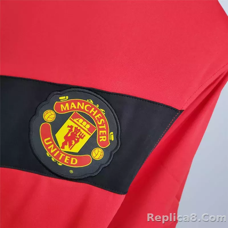 2009/10 Manchester United Home Retro Jersey - detail