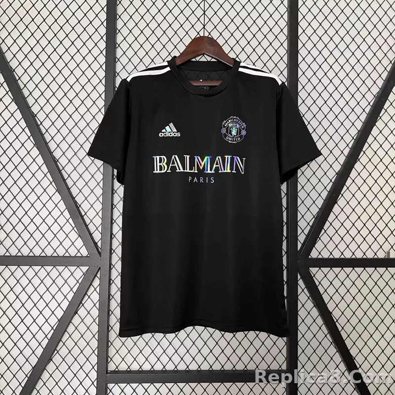 24-25 Manchester United  Joint Edition Black Kit Shirt