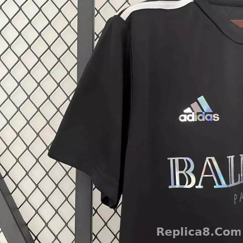 24-25 Manchester United  Joint Edition Black Kit Shirt - detail