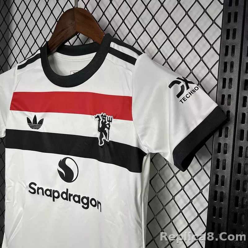 24-25 Manchester United Third Away Kids Jersey+Shorts - detail