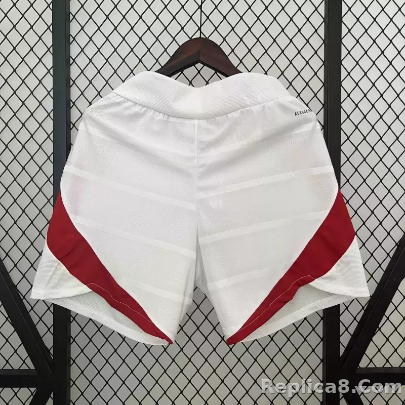 24-25 Manchester United Home Soccer Shorts - detail