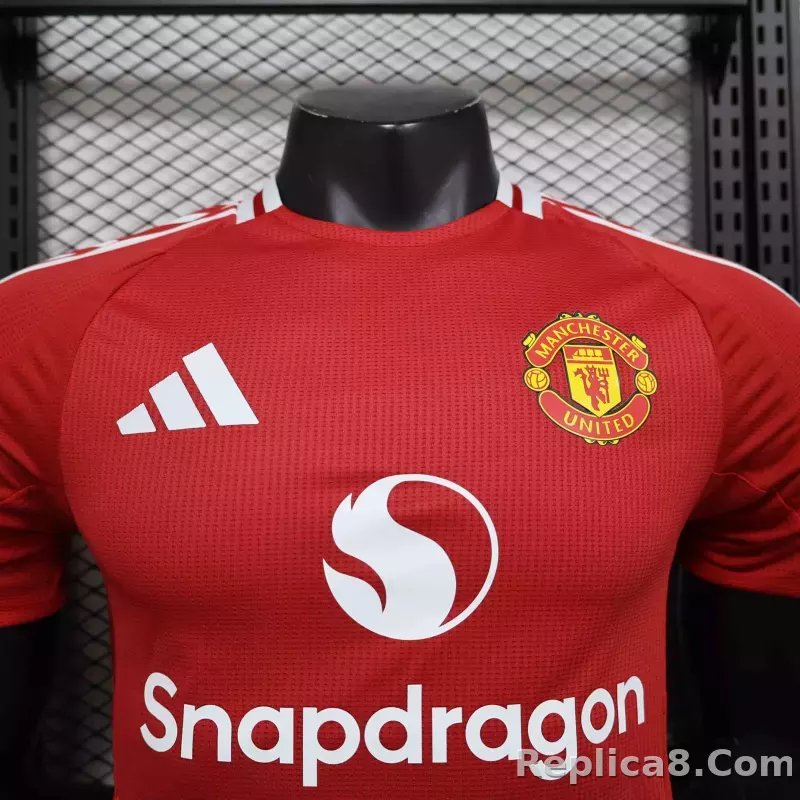 24-25 Manchester United Home Player Version - detail