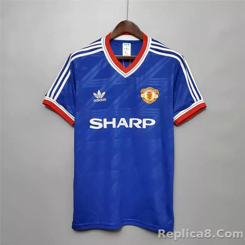 1986/88 Manchester United Home Retro Jersey