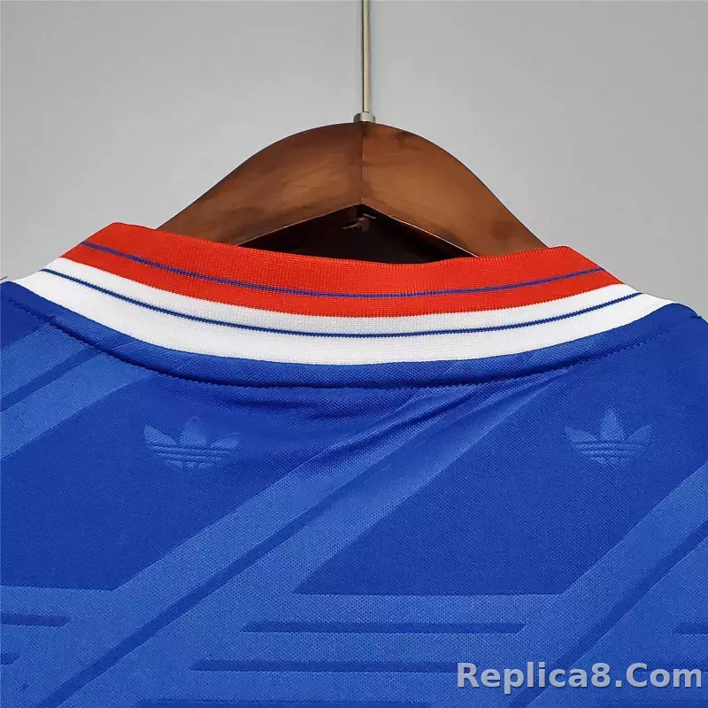 1986/88 Manchester United Home Retro Jersey - detail
