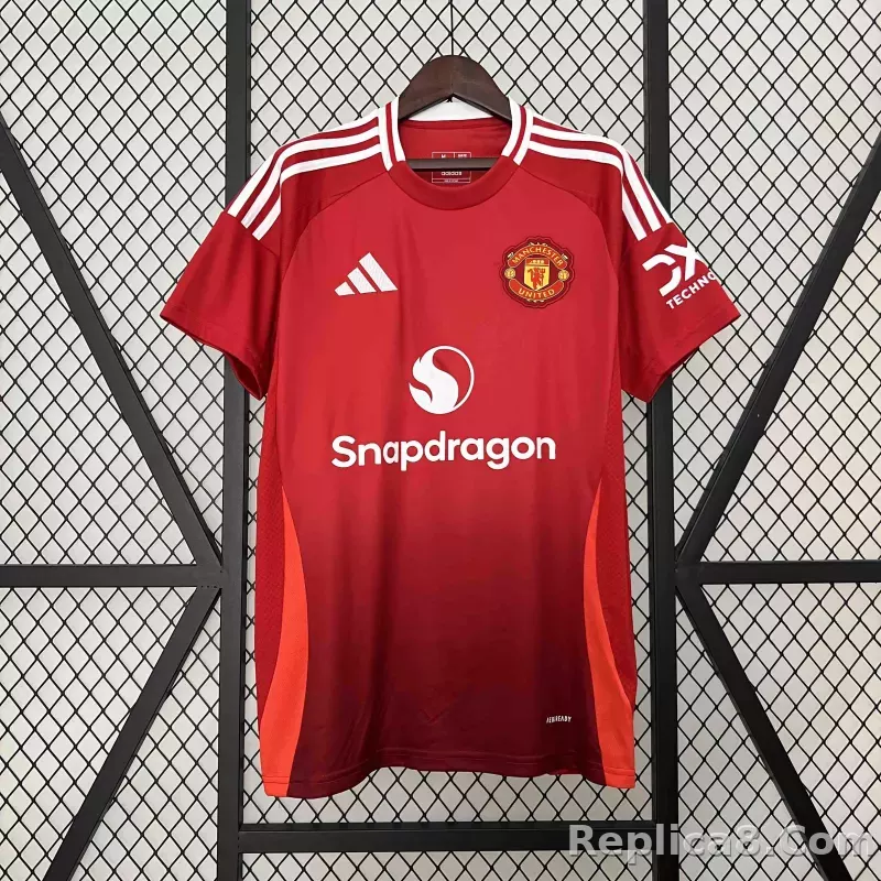24-25 Manchester United Home Fan Version