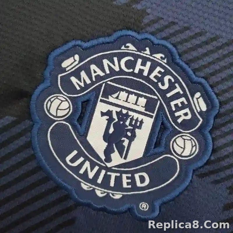 2013/14 Manchester United Home Retro Jersey - detail