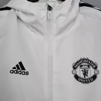 2021/2022 Manchester United Jersey Windbreaker White - view 6