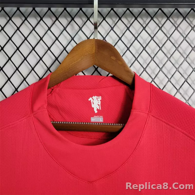 07-08 Manchester United Ronaldo#7 Home Retro Jersey - detail