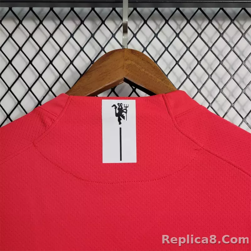07-08 Manchester United Ronaldo#7 Home Retro Jersey - detail
