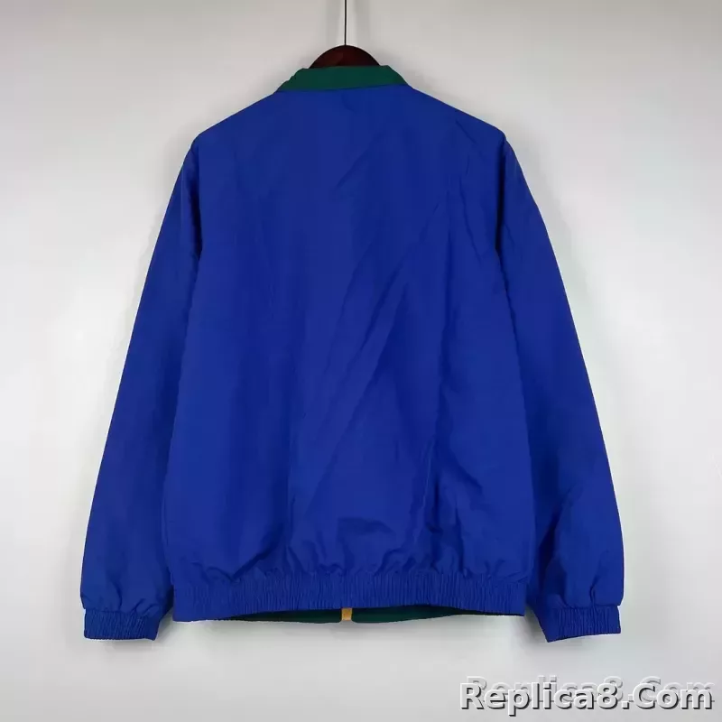2023/2024 Manchester United Reversible Windbreaker（Blue-Green）Soccer Jersey 1:1 Thai Quality - detail