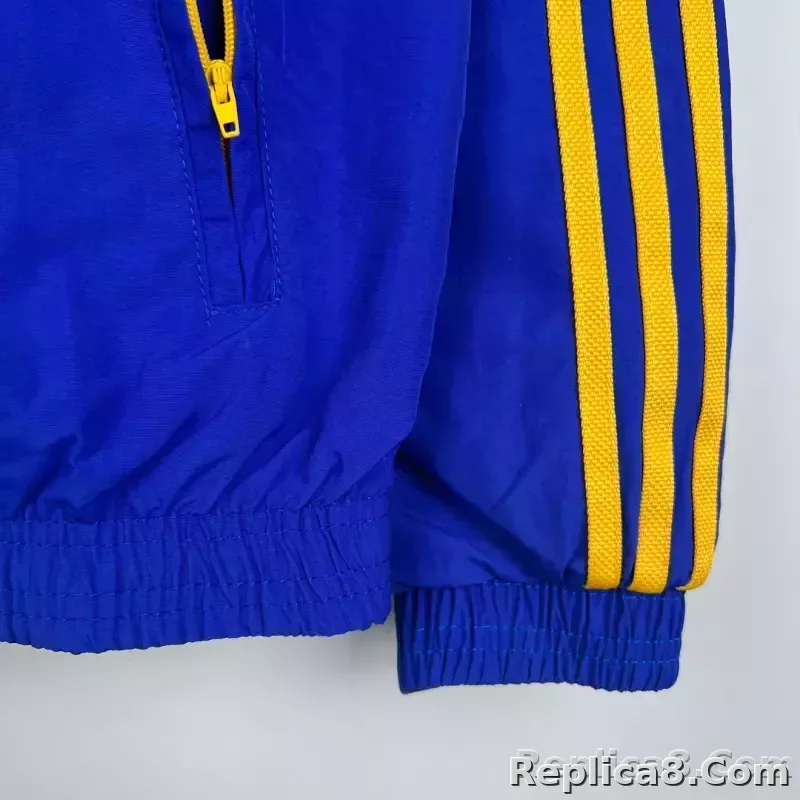 2023/2024 Manchester United Reversible Windbreaker（Blue-Green）Soccer Jersey 1:1 Thai Quality - detail