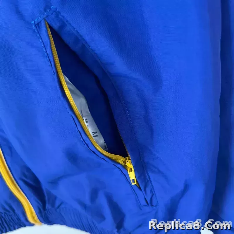 2023/2024 Manchester United Reversible Windbreaker（Blue-Green）Soccer Jersey 1:1 Thai Quality - detail