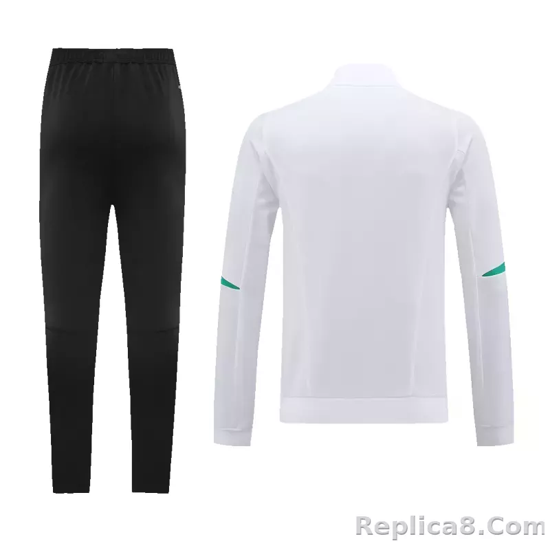 Manchester United Training Kit (Jacket+Pants) White 2023/24 - detail