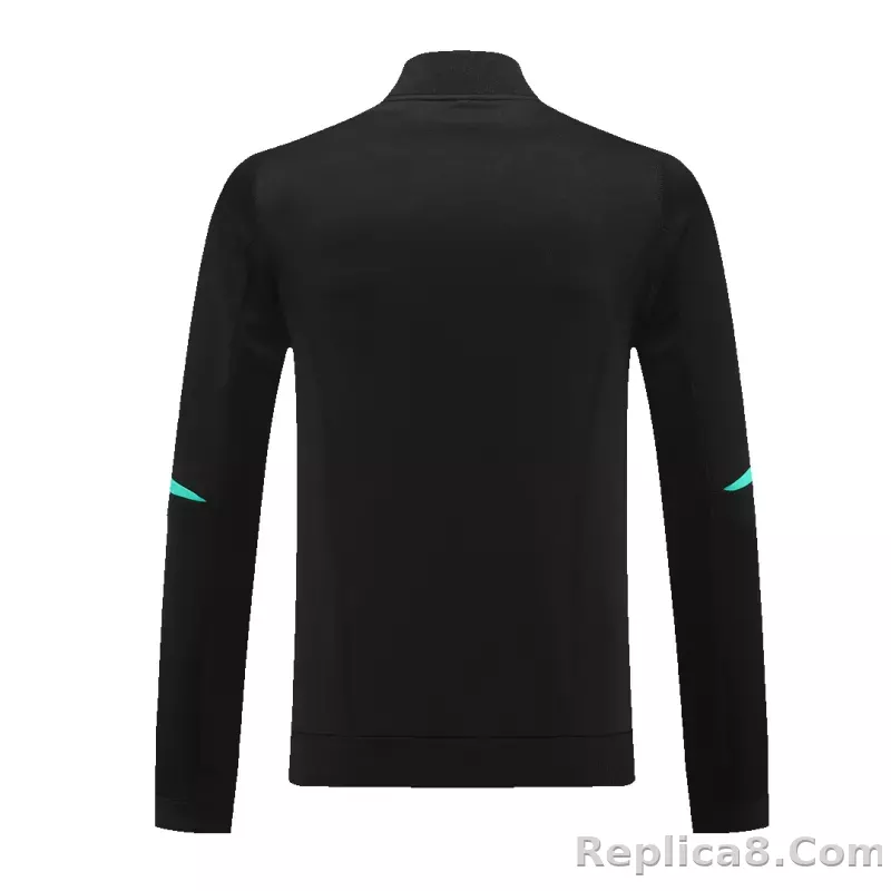 Manchester United Training Kit (Jacket+Pants) Black 2023/24 - detail