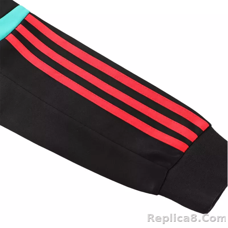 Manchester United Training Kit (Jacket+Pants) Black 2023/24 - detail